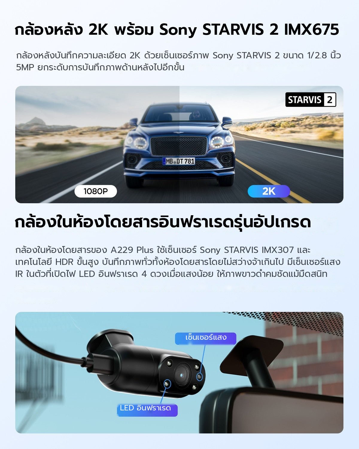 VIOFO A229 Plus 3CH ภาพที่ 6