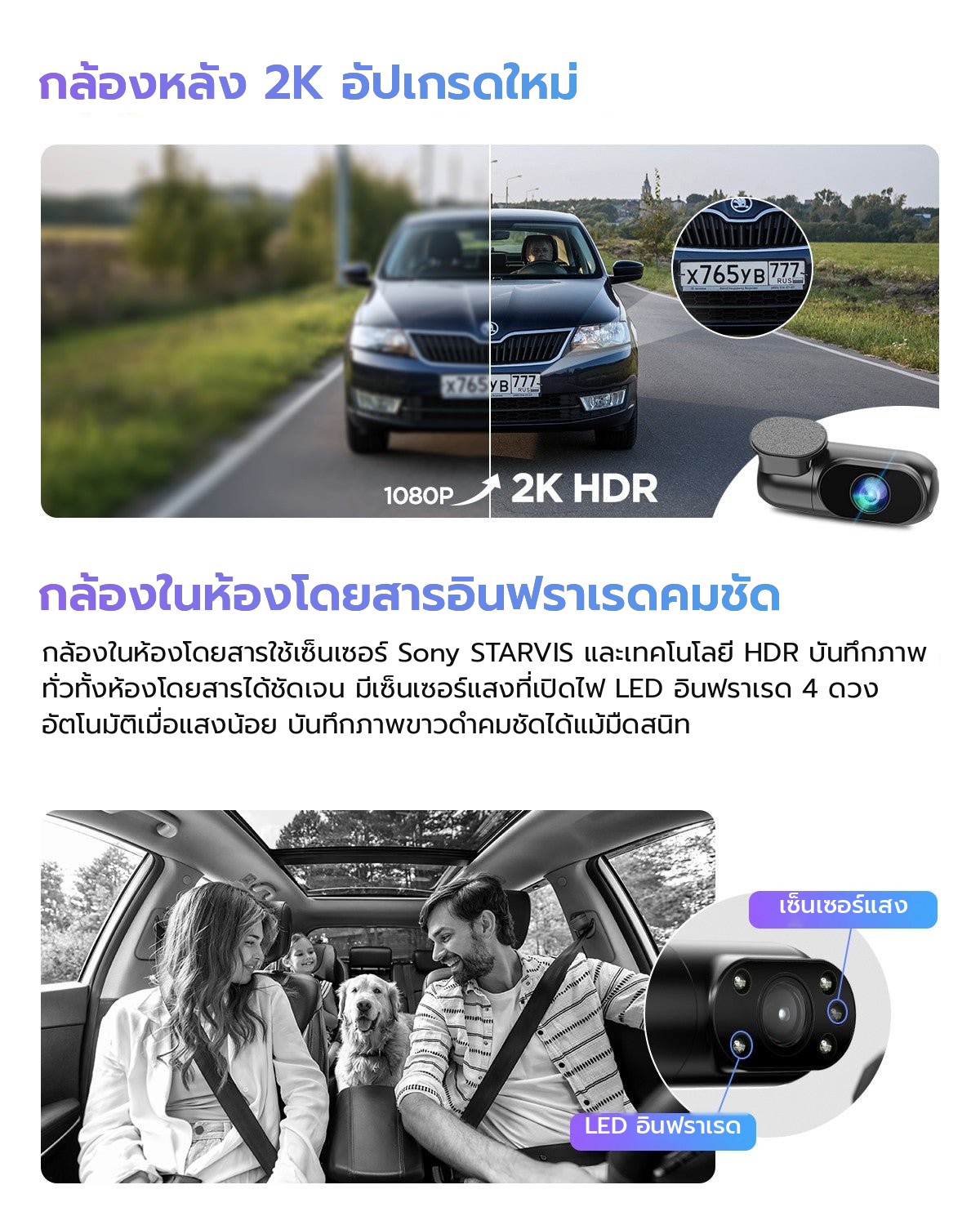 VIOFO A229 Pro 3CH ภาพที่ 4
