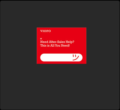 บัตรบริการหลังการขาย x 1