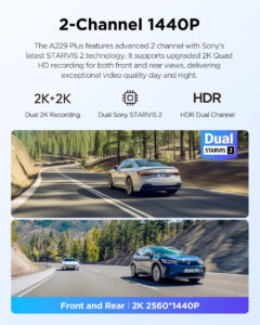 VIOFO A229 Plus 2CH ภาพที่ 2