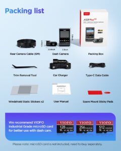 VIOFO A229 Plus 2CH ภาพที่ 8