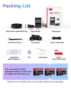 VIOFO A229 Pro 2CH ภาพที่ 8